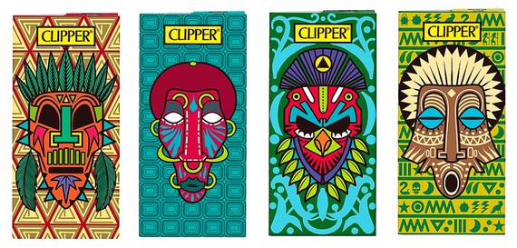 New 4 Booklets Clipper Rolling Papers 32 Leaves+Tips King Size Ultra Thin Paper New 4 Booklets Clipper Rolling Papers 32 Leaves+Tips King Size Ultra Thin Paper