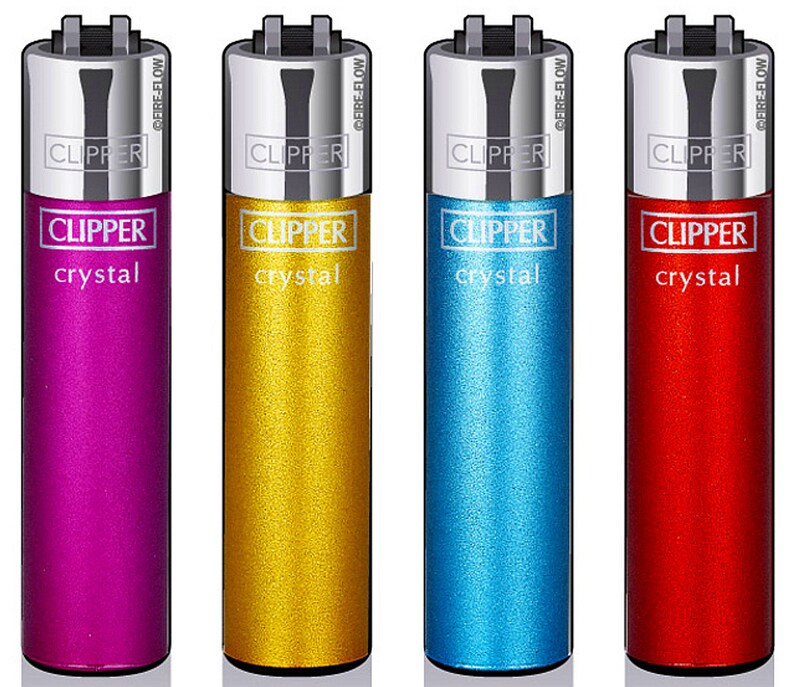 4 X Rare Crystal Clipper Lighters Unique Funny Cool Lighter Etsy