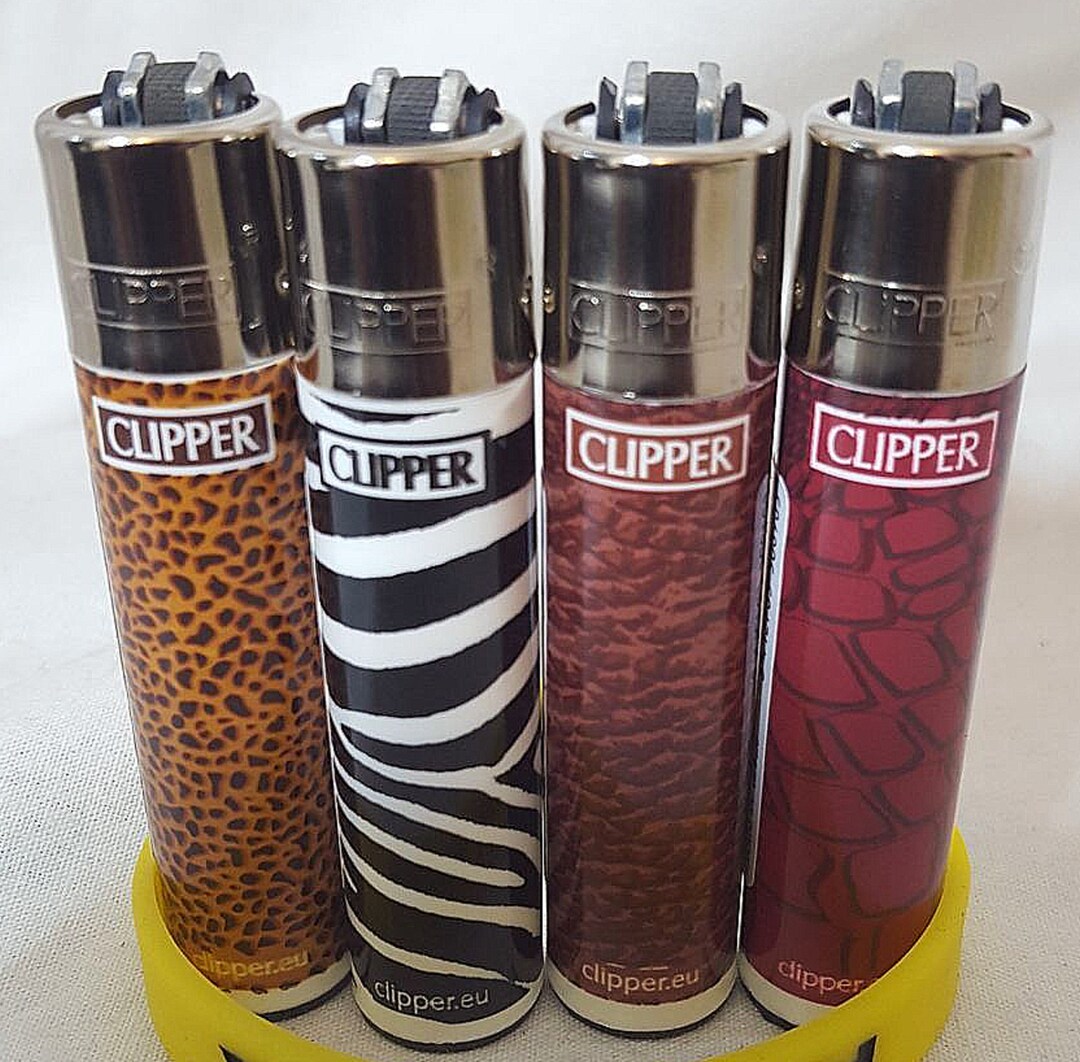 Briquet Clipper Animal Shadows x 4 - 4,50