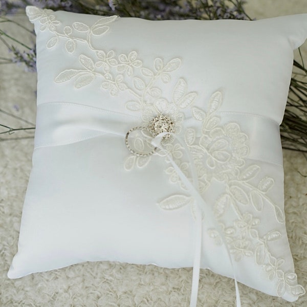 Lace Wedding Pillow Etsy