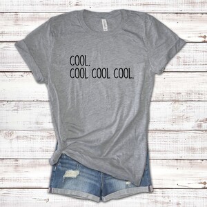 Cool Cool Cool T Shirt Inspired By Community S Abed Nadir Etsy Cool Cool Cool T Shirt Inspired By Community S Abed Nadir Etsy