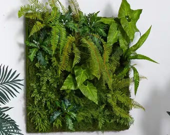 DIY Living Wall, Wall Mounted Metal Planter For Living Wall, Live Wall Metal Planter Frame, Plant Wall Frame, Foliage Wall Panel, Plant Wall
