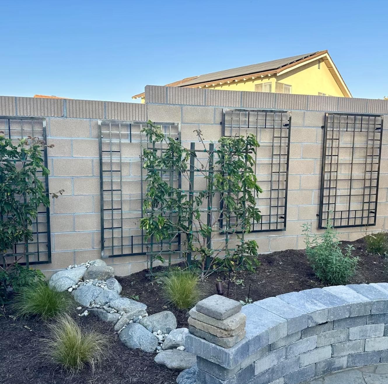 絶対的な信頼 Size Multi Trellis, Garden Made Artisan Square Plant Grid 彫刻+オブジェ