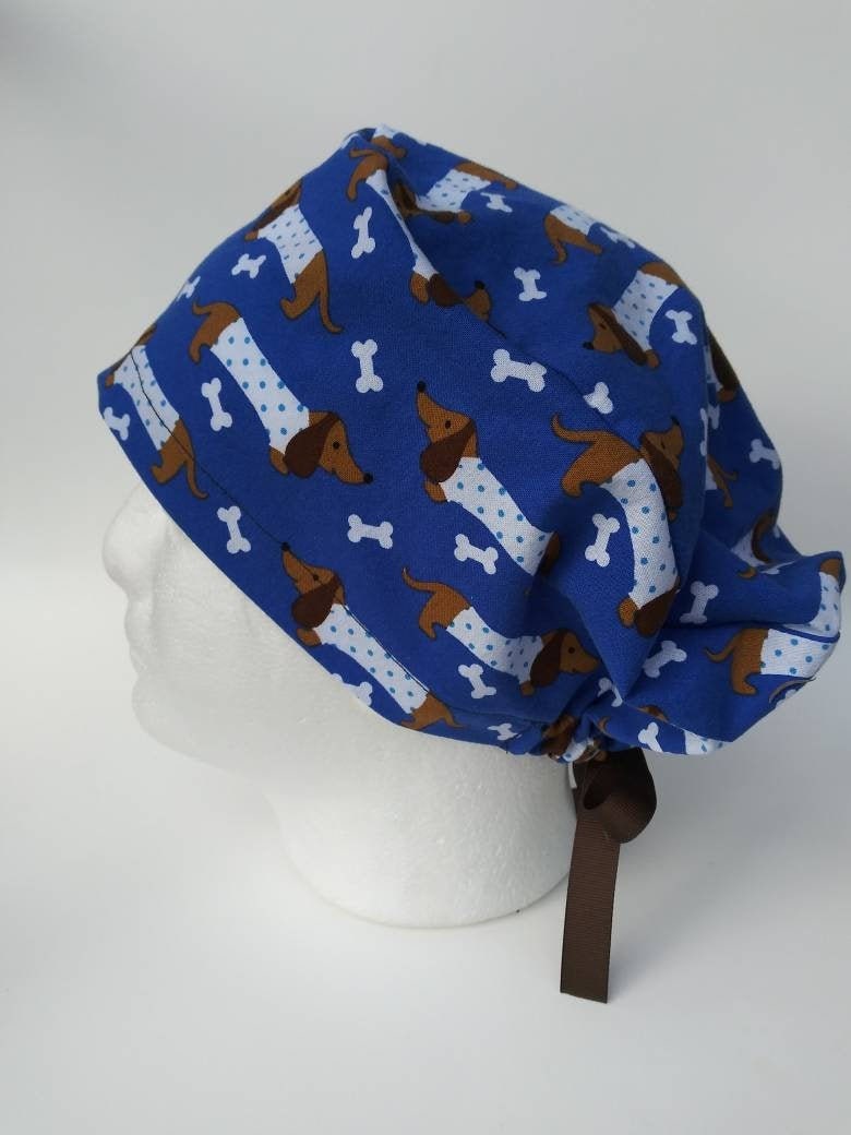 71 Dachshund Weiner Dog Pet Surgical Scrub Cap for Women Etsy