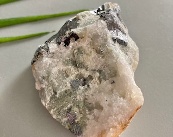 Galena in Quartz Specimen, Self Care Crystal
