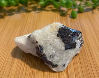 Galena in Quartz Specimen, Self Care Crystal