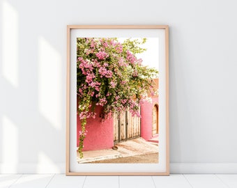 Bougainvillea II, Casa Colibri, La Paz Mexico Photography, Baja, Wall Art, Art Print, Travel Photo, Home Decor, Around the World Series