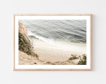 Rolling Tides, Algarve Portugal, Albufeira, Wall Art, Art Print, Home Decor, Travel Photo, Around the World Series, Sand and Water