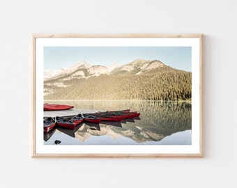Louise Landscape, Lake Louise, Banff National Park, Wall Art, Art Print, Travel Photo, Home Decor, Around the World Series