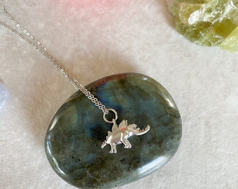 Dainty Dino Necklace