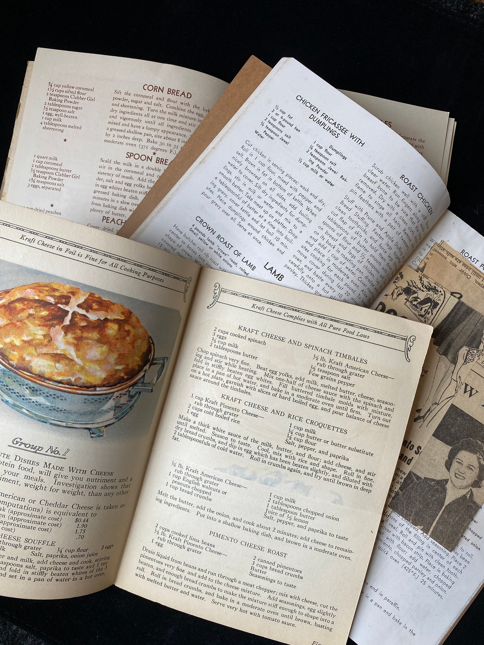 Vintage Recipe Booklets from 1920s through 1940s Etsy