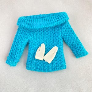Skipper 1963 Teal Sporting Casuals Turquoise Sweater and Gloves (#1915)
