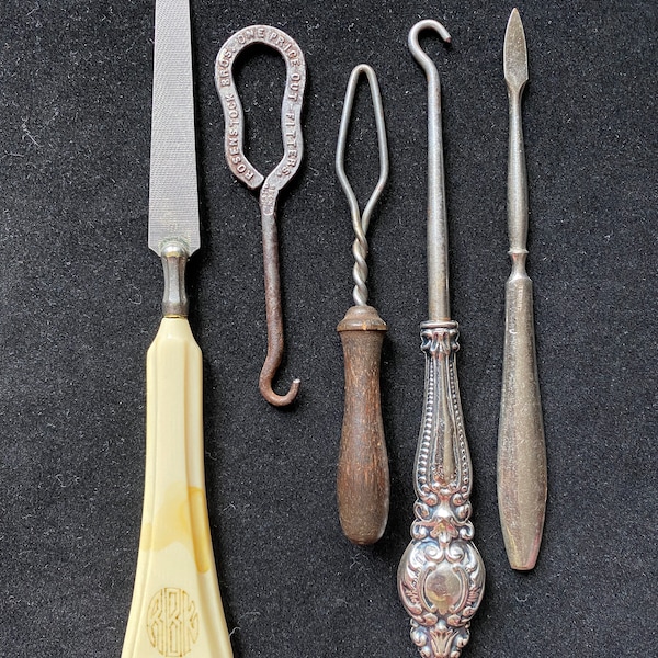 Vintage Button Hook Etsy