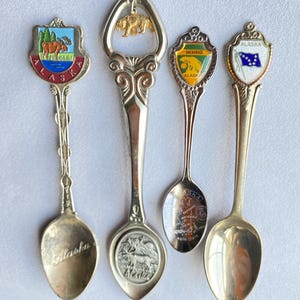 Alaska Silver Spoon - Etsy