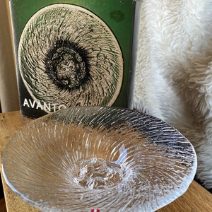 Avanta Vintage Bowl in Original Box from Finland by AHLSTROM iittala