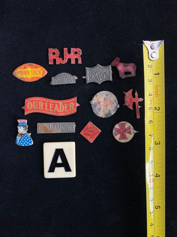 tobacco memorabilia collectors Collectible Tobacco Tag Sets of 12 Each