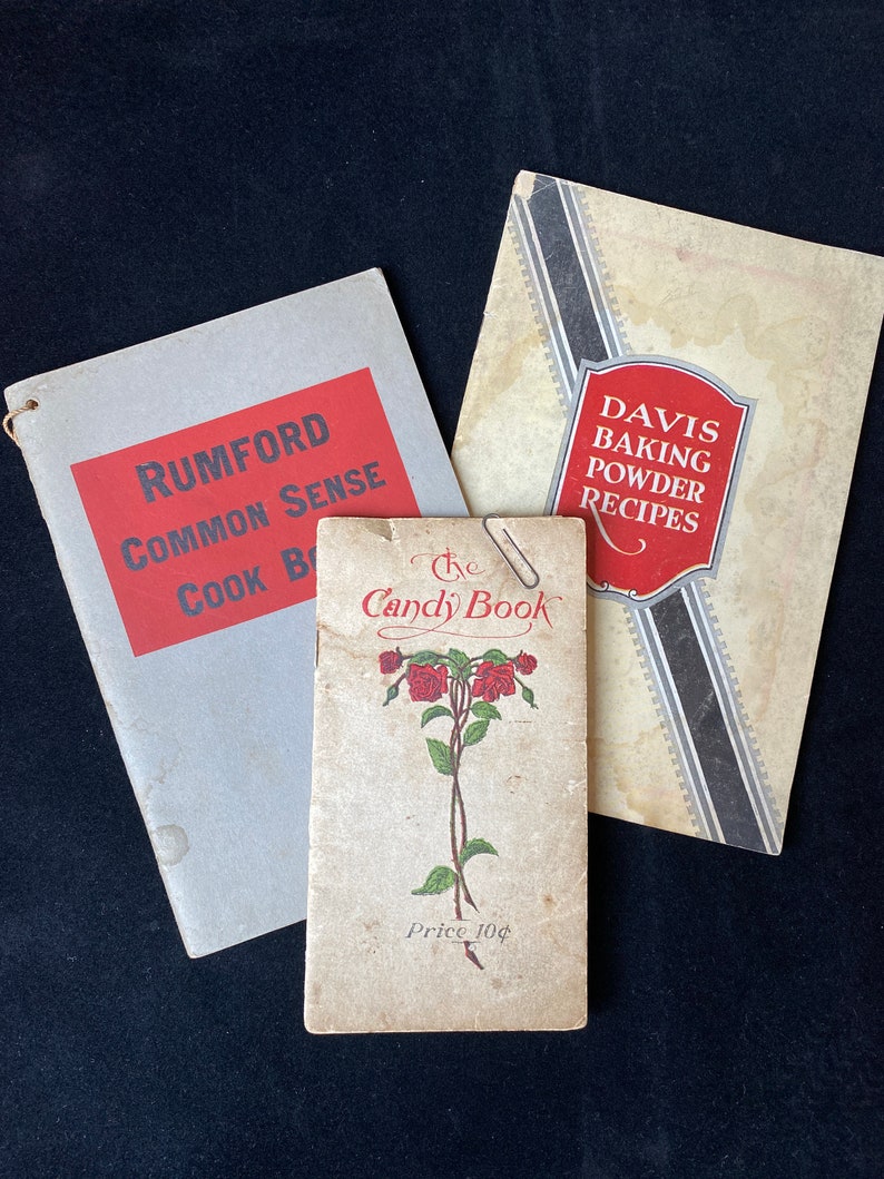 Vintage Recipe Booklets From 1920s Through 1940s Etsy