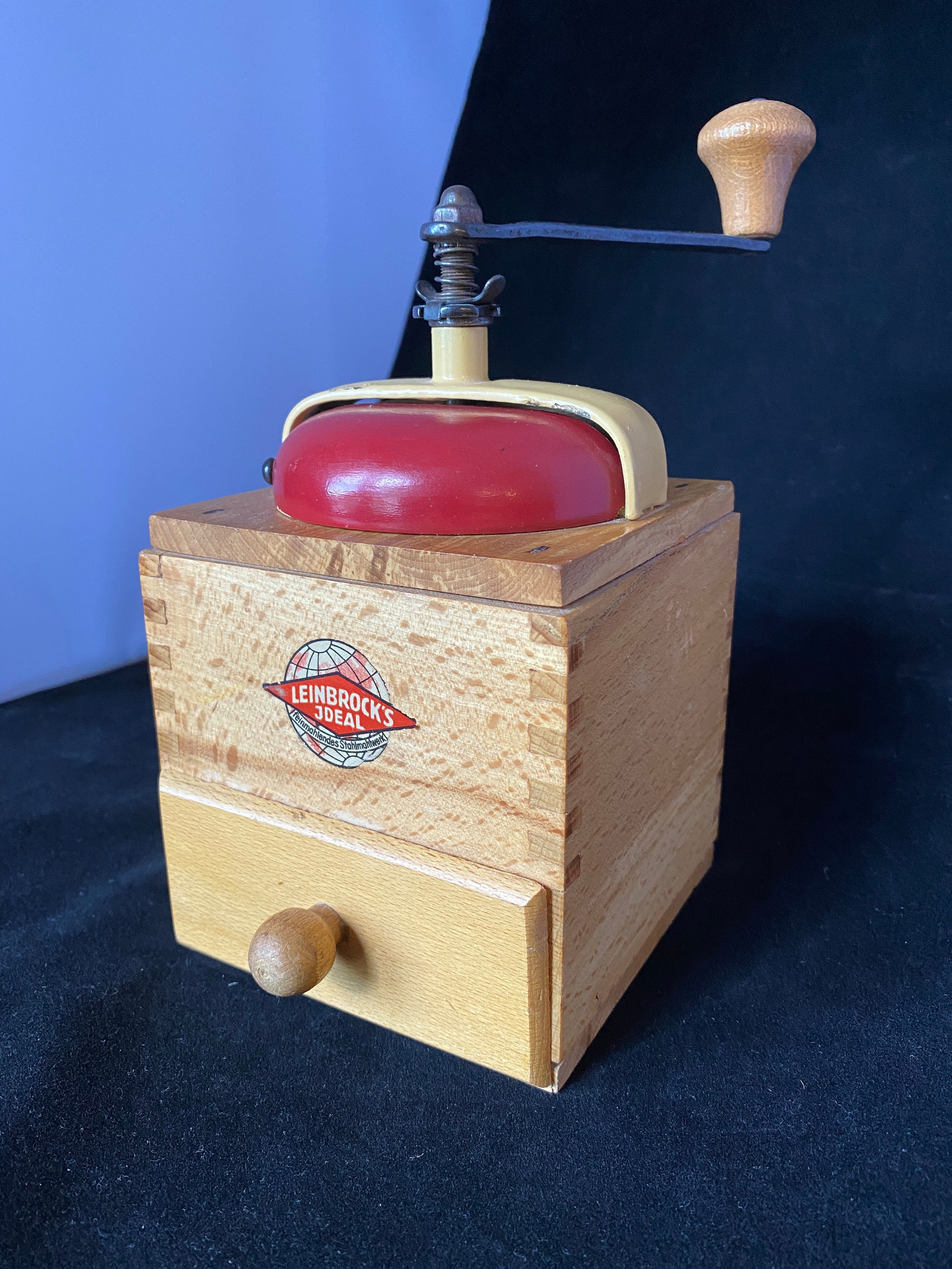 Leinbrock Ideal Vintage Coffee Grinder Etsy