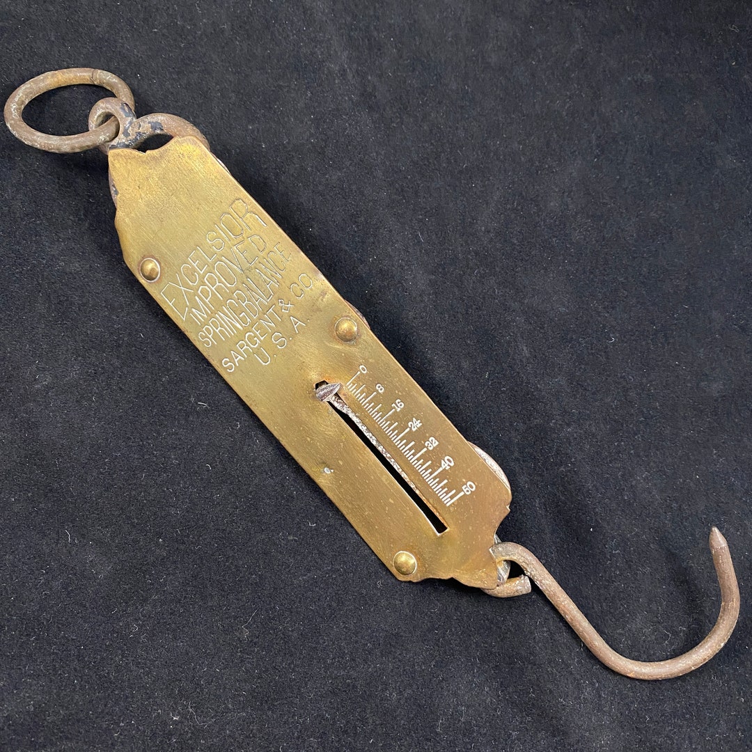 Royal Spring Balance Vintage Excelsior Improved Spring Balance by Sargent and Co. - Etsy