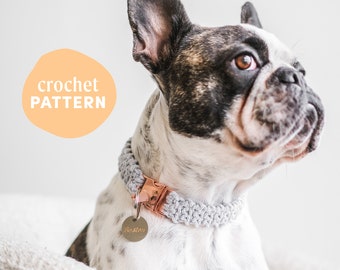 crochet dog collar