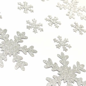 Silver Glitter Snowflake Confetti Winter Wedding Table Scatters Christmas  Bridal Shower Bachelorette Party Decorations - Cards & Invitations -  AliExpress