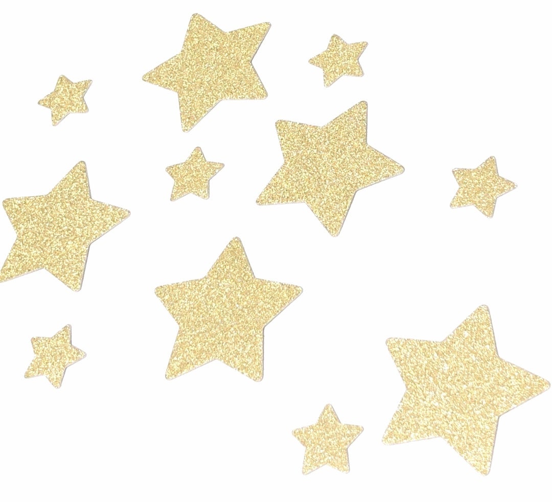 Star Confetti Gold Glitter Star Confetti Party Decorations - Etsy