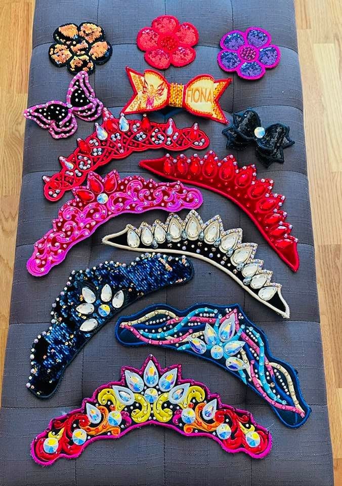 Custom Irish Dance Hair Accessories and Tiaras Etsy