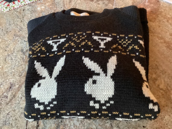 Vintage playboy sweater hotsell