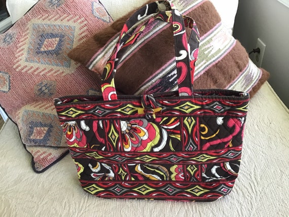 Vera Bradley Double Strap Shoulder Bag in Retired Pattern puccini From Fall 2008 Etsy