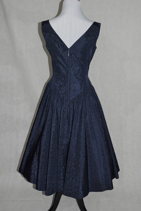 Jonny Herbert Original Royal Blue 50's Dress and … - image 5