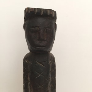 Dogon African Wooden Statue. Ten inches