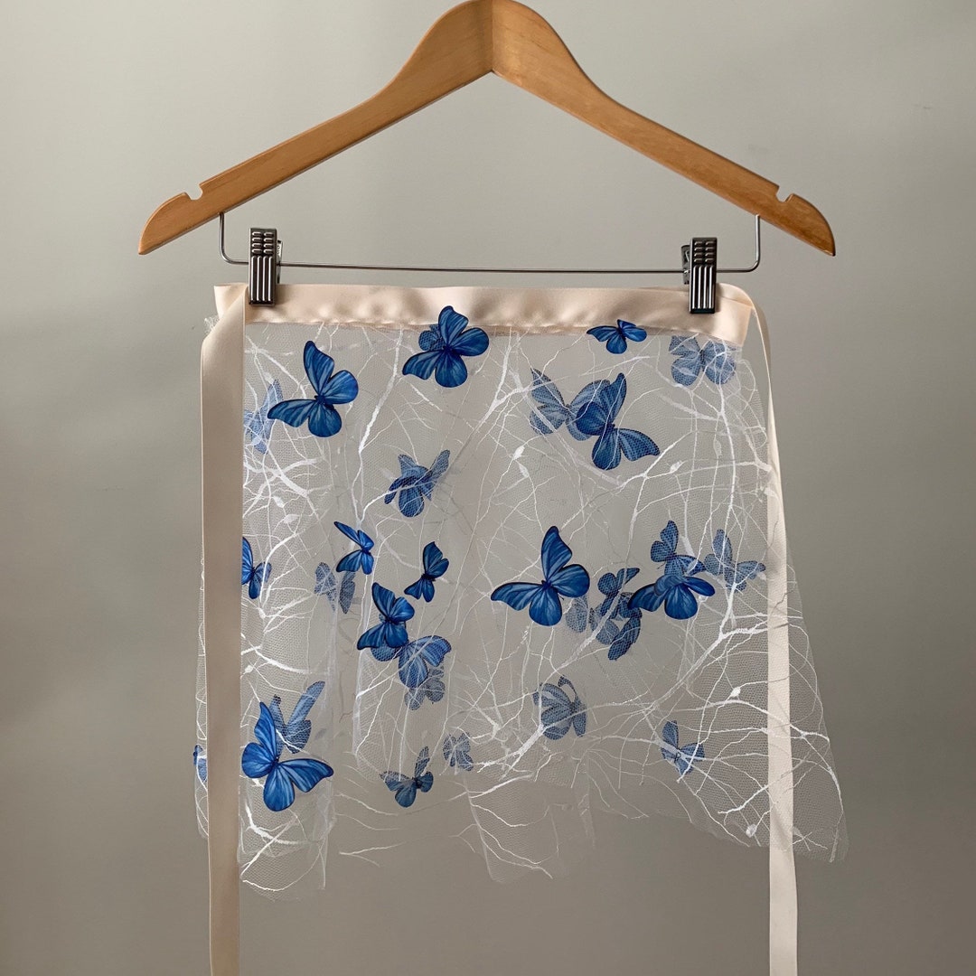 Ballet Wrap Skirt With Butterflies wonderland - Etsy