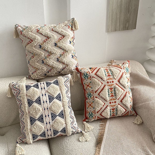 Modern Boho Pillow Etsy