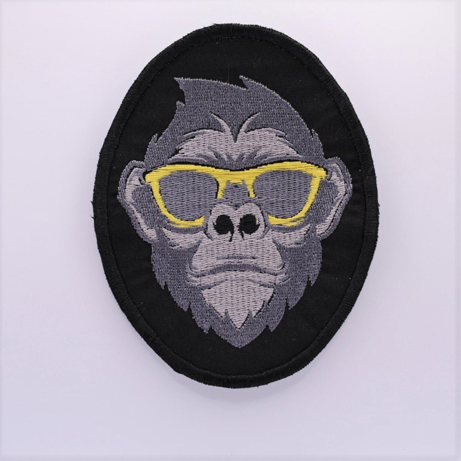 Cool Gorilla Monkey Sunglasses Ape Fun Kids Zoo Patch Etsy