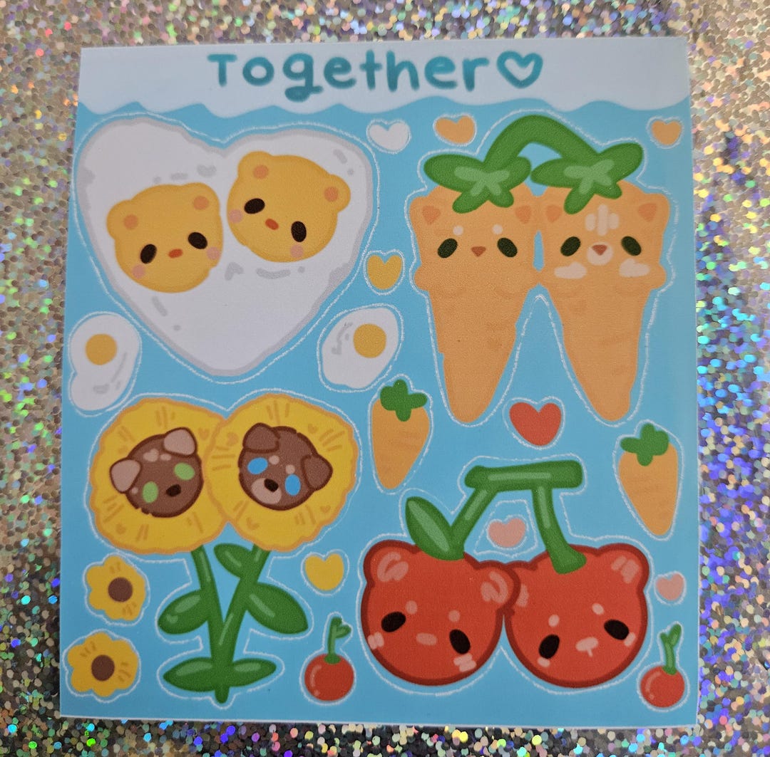 Together Glossy Sticker Sheet! - Etsy