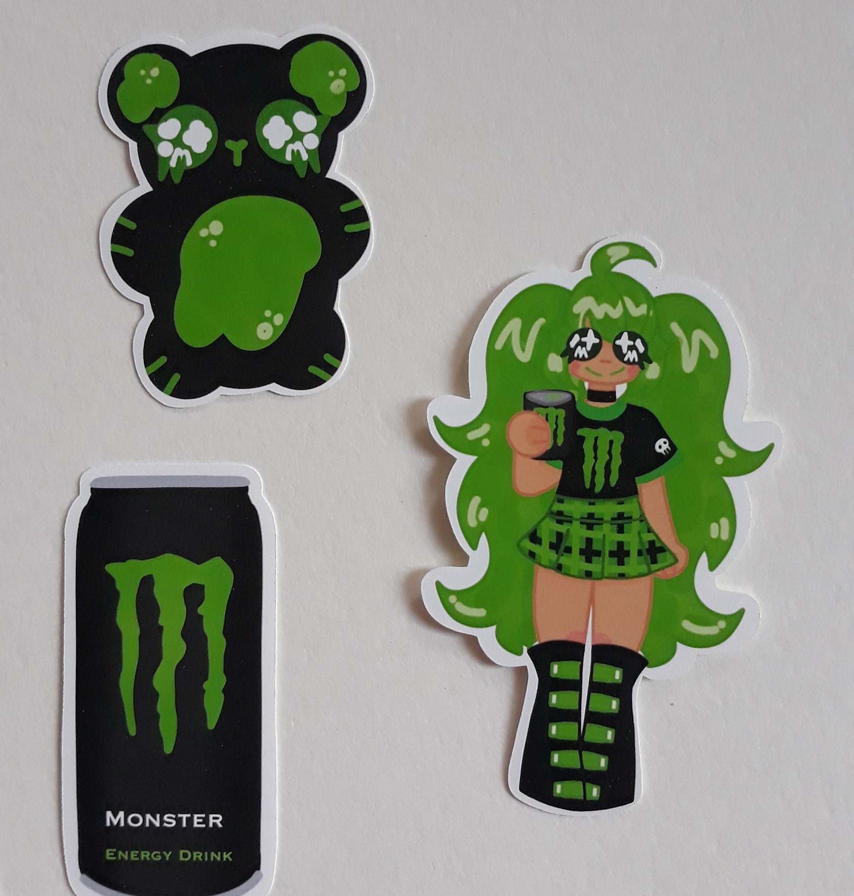 Monster Energy Drink Sticker Pack Etsy Australia