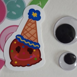 Cosmic Ice cream sticker!