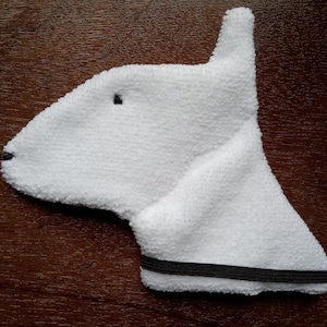 Smudge Dog Bull Terrier &quot;Mac&quot; Microfiber Covert Cleaning Cloth