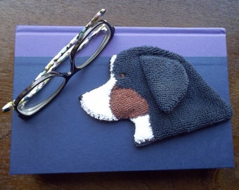 Bernese Mountain Dog Microfiber Cleaning Cloth Smudge Dog, "Maximus"