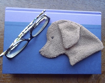 Chocolate Labrador Microfiber Cleaning Cloth Smudge Dog "Leroy"
