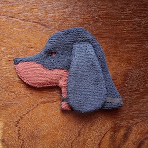 Smudge Dog Gordon Setter "Flash"  Microfiber Covert Cleaning Cloth