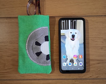 Golf Themed Microfiber Glasses/Cell Phone Case, Case and Cleaner in One