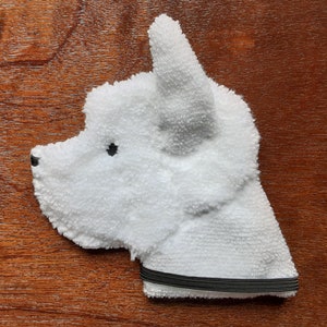 Smudge Dog West Highland Terrier &quot;Fergie&quot; Microfiber Covert Cleaning Cloth