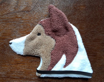 Smudge Dog Rough Collie &quot;Barney&quot;  Microfiber Covert Cleaning Cloth
