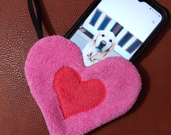 Smudge Heart Microfiber Covert Cleaning Cloth