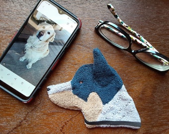 Australian Cattle Dog Microfiber Screen and Lens Cleaning Cloth, Smudge Dog