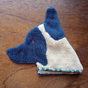 Smudge Dog Belgian Malinois &quot;Conan&quot; Microfiber  Covert Cleaning Cloth