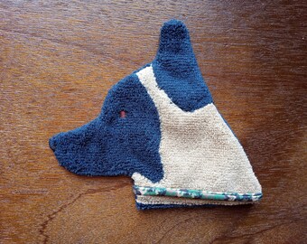 Smudge Dog Belgian Malinois &quot;Conan&quot; Microfiber  Covert Cleaning Cloth