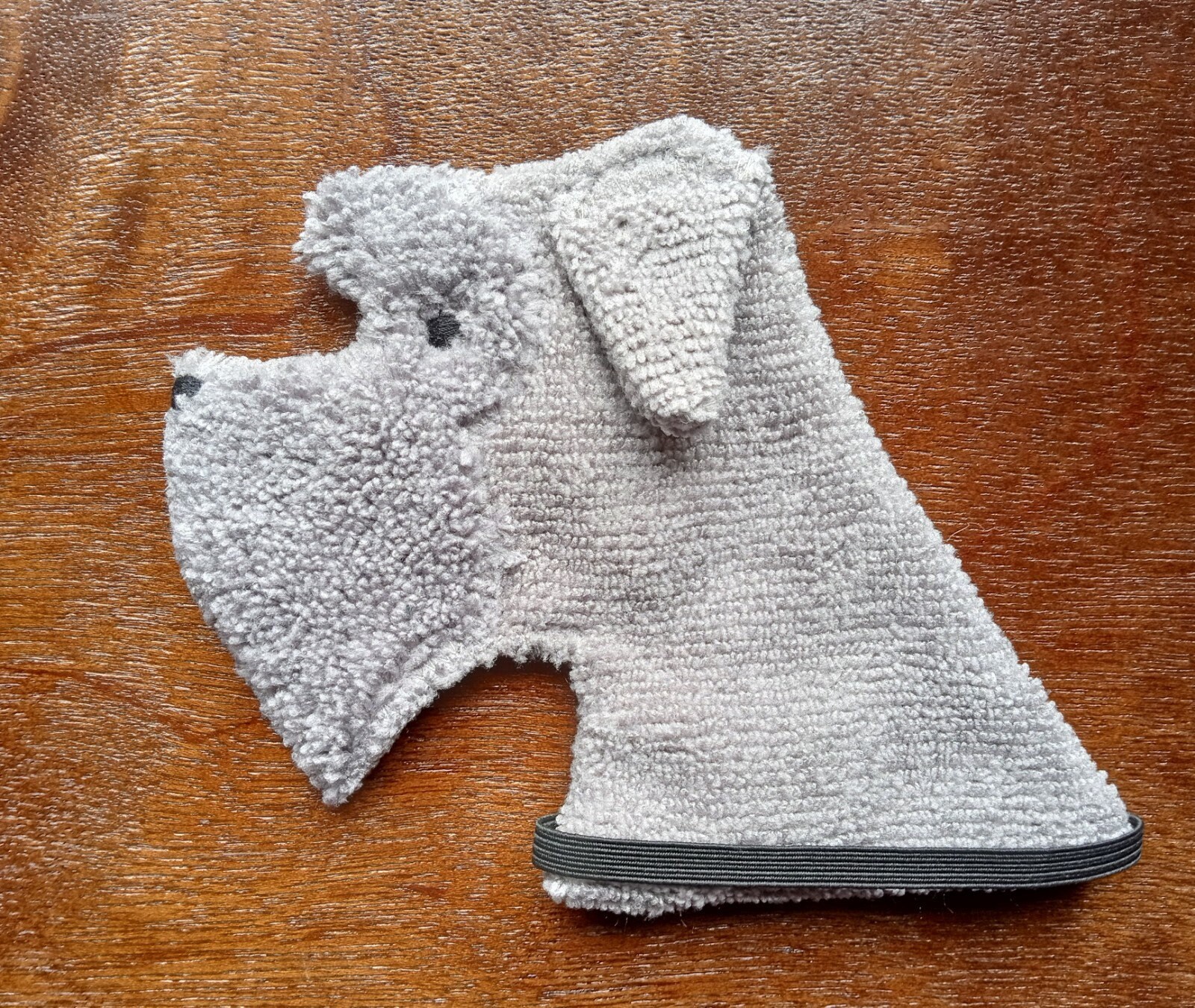 Smudge Dog Schnauzer "Sammy" Microfiber  Covert Cleaning Cloth