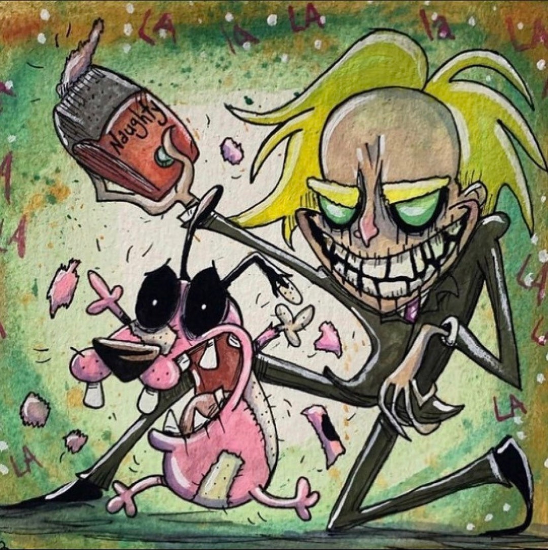 Courage The Cowardly Dog Freaky Fred